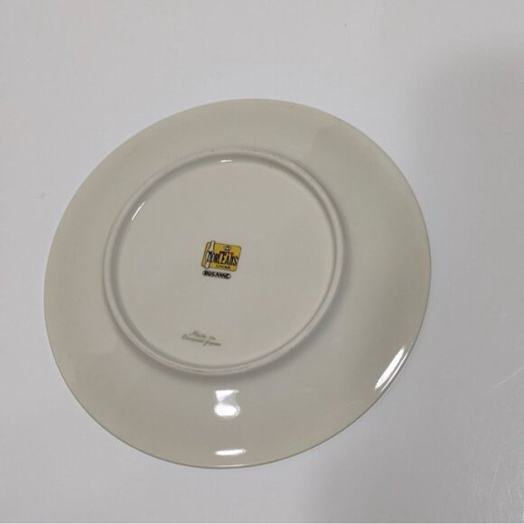 Meito Norleans Rosanne Pink Floral Porcelain Plate Vintage 1940s Occupied Japan - Picture 5 of 7